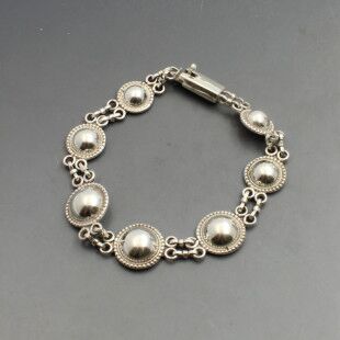 Decorative Silver Bracelet