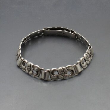 Jos Khan Danish Silver Bracelet