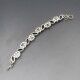Moonstone, Iolite and Silver Bracelet