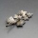 Geoffrey Bellamy  Silver Leaves Brooch