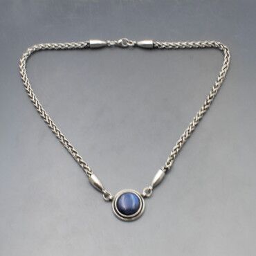 Kalevala Koru Finland  Spectrolite and Silver Pendant