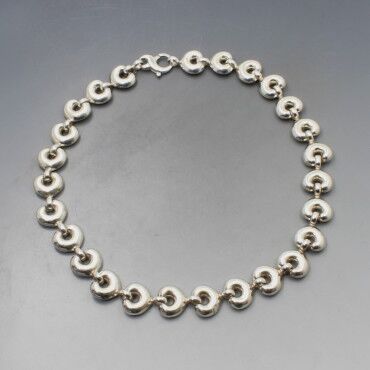 Silver Italy Chain Necklace