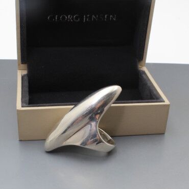  Georg Jensen Modernist Silver Ring #53