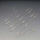 Long Silver Bar Necklace